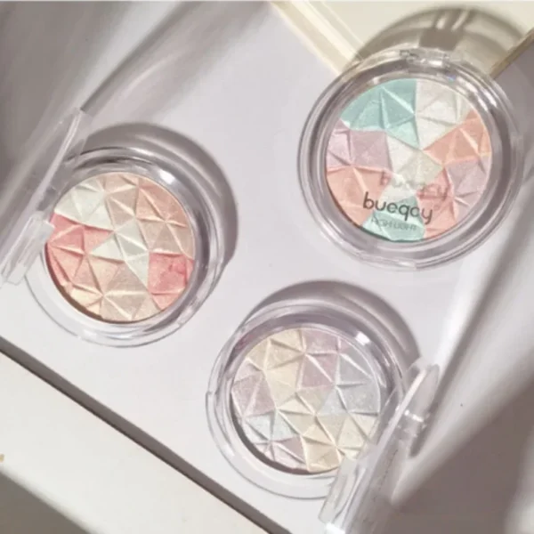 1PC Long-lasting, with Shimmer and Fine Shimmer Effect, Brightening Face and Eyes, Highlighter, Perfect Christmas Gift for Girls - Image 6