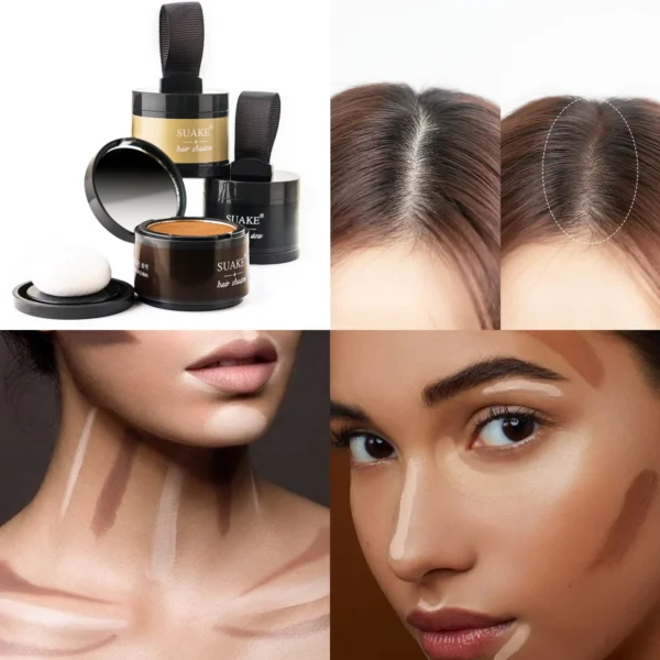 1PC Hairline Modification, Natural, Non-fading, Hairline Powder, Face and Body Contour Modification Powder, Holiday Gift