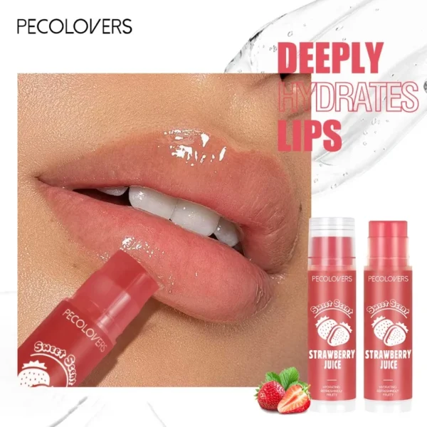 1PC Moisturizing Lip Balm, Gloss Finish, A Variety of Scent Options, Lightens Lip Lines, Perfect for Dry Lips, Holiday Gift - Image 3