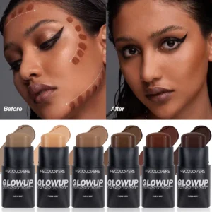 1PC Natural, Brightening Nose and Facial Contours, Lightweight Texture, Contour Stick, Perfect Valentine's Day Gift for Girls