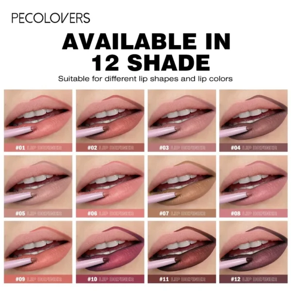1PC High Pigment, Purple/brown, Anti-smudge, Long-term Makeup, Nude Matte Lip Liner, Lipstick, Mother's Day Gift Holiday Gift - Image 2