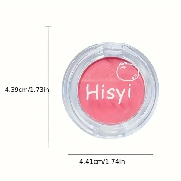1PC Evenly Applied, Fine Powder, Long-lasting Color, Multiple Shades, Waterproof Blush, The Perfect Gift for Girls - Image 4