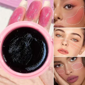 1PC Color-changing Cream Blush - Long-lasting, Non-sticky, Pigmented, Brightening, Multi-purpose, Suitable for All Skin Types
