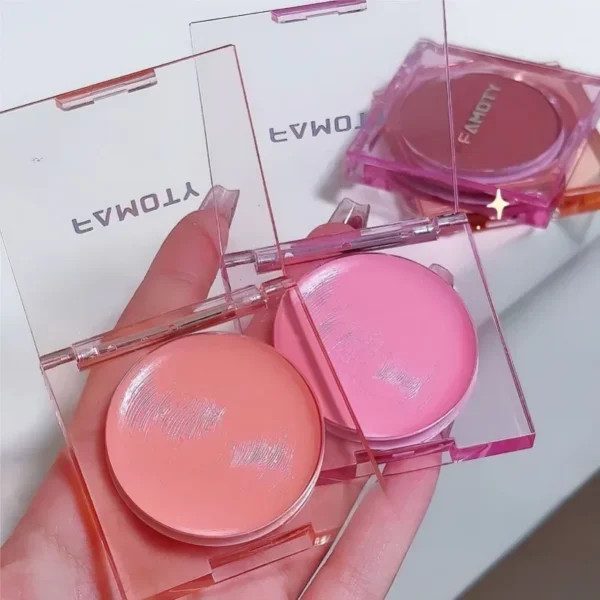 1PC Natural Matte Nude Makeup, Long-lasting, Color-producing, Durable, Brightening, Blush Cream for Daily Facial Makeup - Image 5