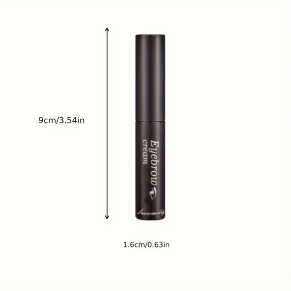 1PC Natural and Waterproof Eyebrows, Precise Application, Gentle and Light Texture, Eyebrow Cream with Brush, Mother's Day Gift - Image 4
