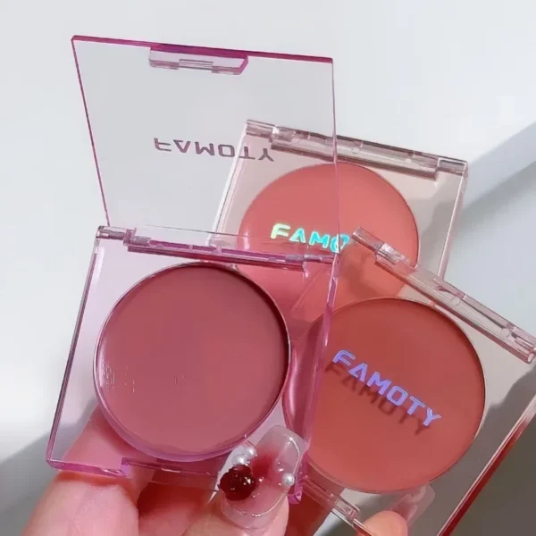 1PC Natural Matte Nude Makeup, Long-lasting, Color-producing, Durable, Brightening, Blush Cream for Daily Facial Makeup - Image 3
