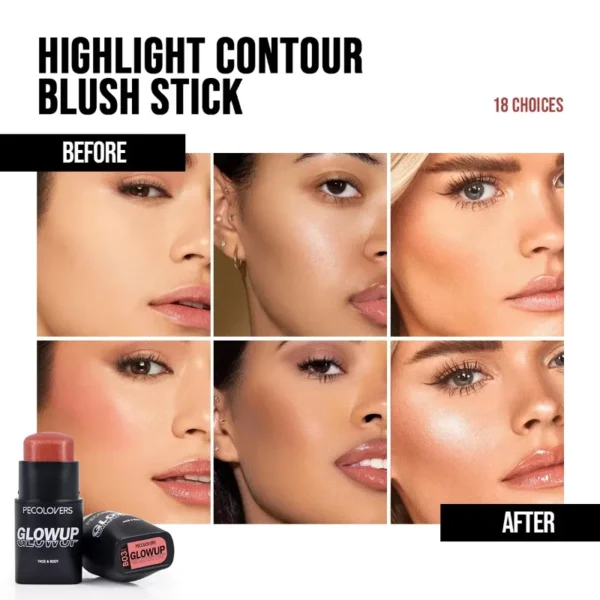 1PC Cover Dark Circles and Acne Marks, Concealer Stick, Body Shadow, Nose Shadow, Contour Stick To Create Flawless Makeup - Image 3