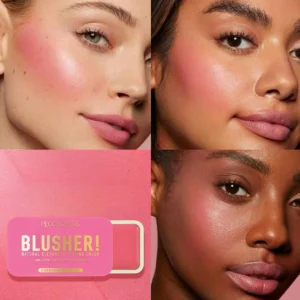 Waterproof Blush Waterproof Long-lasting Color Natural Brightening Blush Cream Velvet Facial Blush Cosmetics