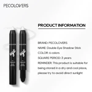 Golden Brown Pearlescent Eyeshadow Eyeliner Pencil Glitter Eye Shadow Makeup Pigment Silkworm Eyeshadow Pen