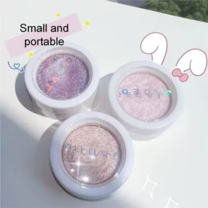 1 PC Eyeshadow Sparkle Long Lasting Shimmer Shimmer Brightening Waterproof Sweatproof Makeup Natural Eyeshadow Eye Makeup