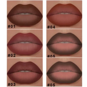 1PC Multicolor Matte Lip Liner, Natural, Waterproof, Superimposed and Blendable,high Pigmented,brown Lipstick for All Skin Types