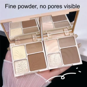 1PC Brightening Highlighter, Pearlescent Shimmer, Nose and Face Contour Modification, Contouring Palette, Suitable for Daily Use