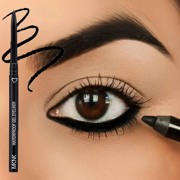 2-in-1 Waterproof Gel Eyeliner & Lip Liner - 6 Vivid Colors, Long-lasting, Easy To Apply - Perfect for Dynamic Eye Makeup Looks