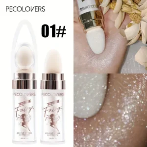 Fairy Powder Highlighter Powder Shimmer Contour Blush Powder Contour Shade Glitter Women Contour Illuminate Makeup High Light