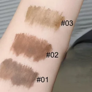 1PC Natural and Waterproof Eyebrows, Precise Application, Gentle and Light Texture, Eyebrow Cream with Brush, Mother's Day Gift