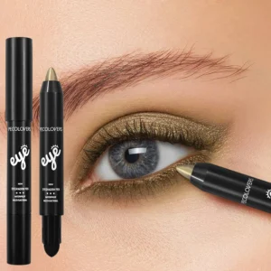 Golden Brown Pearlescent Eyeshadow Eyeliner Pencil Glitter Eye Shadow Makeup Pigment Silkworm Eyeshadow Pen