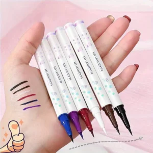 Matte Colored Eyeliner Liquid Pencil Blue Purple Party Eye Makeup Tools Waterproof Lasting Quick-drying No Blooming Eye Liner