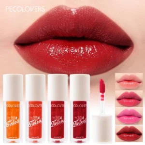 1PC Fruit Lip Tint Waterproof Long Lasting Moisturizing Strawberry Lipgloss Liquid Lipstick Cosmetic