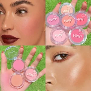 1PC Matte Finish, Convenient, Brightening, Waterproof, Rich Color, Single Color Blush, Perfect for Everyday Makeup