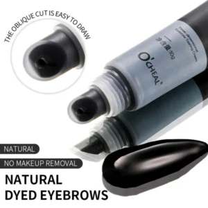 1PC Long-lasting Peel-off Eyebrow Dye Waterproof and Sweat-proof Effect Natural Eyebrow Dye Eye Makeup