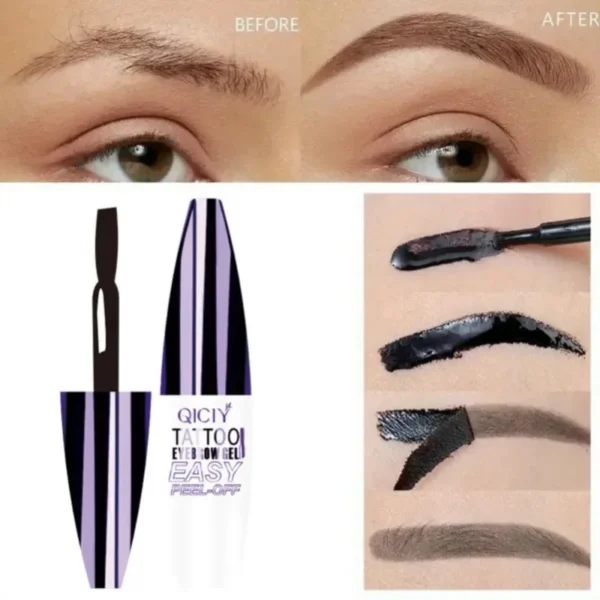 1PC Easy To Apply, Anti-smudge, Anti-smudge, Non-sticky, Long-lasting Eyebrow Tint To Create Flawless, Thick Eyebrows - Image 5