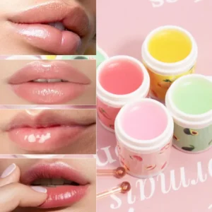 1PC Fruit Flavor, Hydrates, Nourishes, and Soothes Dry, Chapped Lips with A Long-lasting Lip Balm Suitable for Daily Use