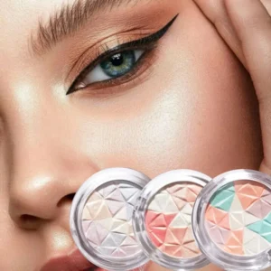 1PC Long-lasting, with Shimmer and Fine Shimmer Effect, Brightening Face and Eyes, Highlighter, Perfect Christmas Gift for Girls