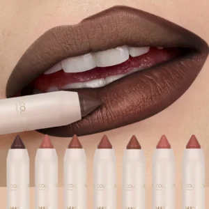 1PC Velvet, Matte, Long-lasting Nude Lip Gloss for Women, Non-stick Cups, Suitable for Music Festivals, Stage Makeup