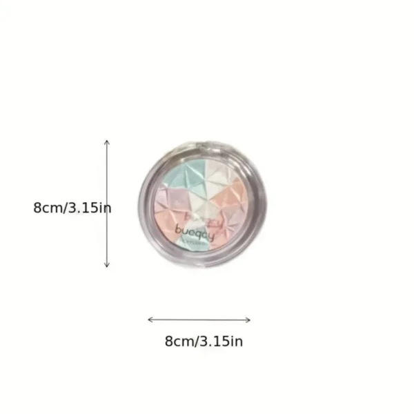 1PC Long-lasting, with Shimmer and Fine Shimmer Effect, Brightening Face and Eyes, Highlighter, Perfect Christmas Gift for Girls - Image 4
