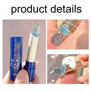 1pc Jelly Lipstick - Temperature Sensitive Color Changing, Moisturizing, Waterproof, and Nourishing, beauty-Looking Lips