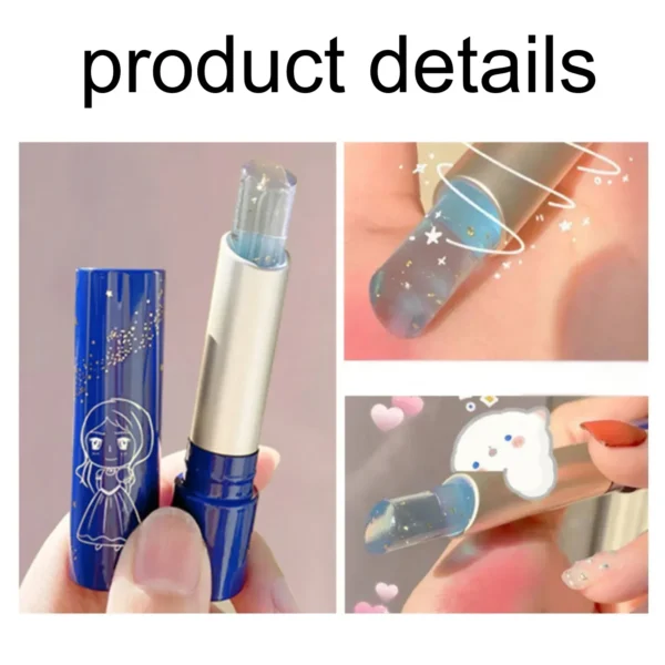 1pc Jelly Lipstick - Temperature Sensitive Color Changing, Moisturizing, Waterproof, and Nourishing, beauty-Looking Lips - Image 5