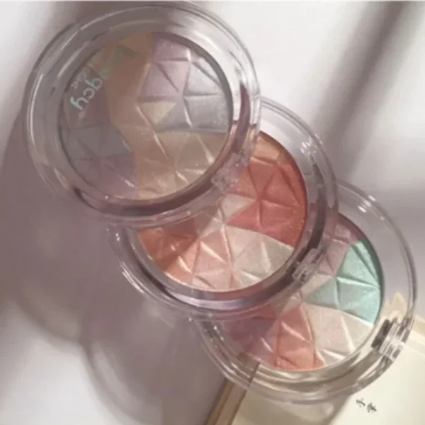 1PC Long-lasting, with Shimmer and Fine Shimmer Effect, Brightening Face and Eyes, Highlighter, Perfect Christmas Gift for Girls - Image 3