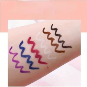 Matte Colored Eyeliner Liquid Pencil Blue Purple Party Eye Makeup Tools Waterproof Lasting Quick-drying No Blooming Eye Liner