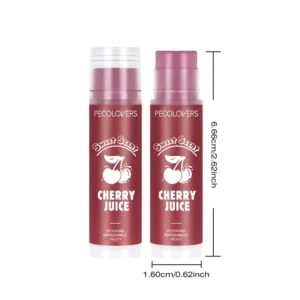 1PC Moisturizing Lip Balm, Gloss Finish, A Variety of Scent Options, Lightens Lip Lines, Perfect for Dry Lips, Holiday Gift