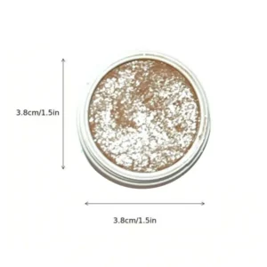 1 PC Eyeshadow Sparkle Long Lasting Shimmer Shimmer Brightening Waterproof Sweatproof Makeup Natural Eyeshadow Eye Makeup