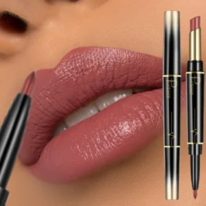 1PC Matte, Smooth Lip Liner, Easy To Apply, Double-ended Design, Easy To Remove Makeup, Perfect Valentine's Day Gift for Girls