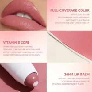 1PC Multi-color Moisturizing Lipstick Pen - Smooth, Rich Shades, Versatile, Non-stick Cup, Suitable for Daily Use and Travel