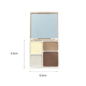 1PC Brightening Highlighter, Pearlescent Shimmer, Nose and Face Contour Modification, Contouring Palette, Suitable for Daily Use