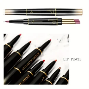 1PC Double-ended Nude Lip Liner and Lipstick Pen - Long-lasting, Matte, Nude Makeup, Easy To Remove Makeup, Holiday Gifts